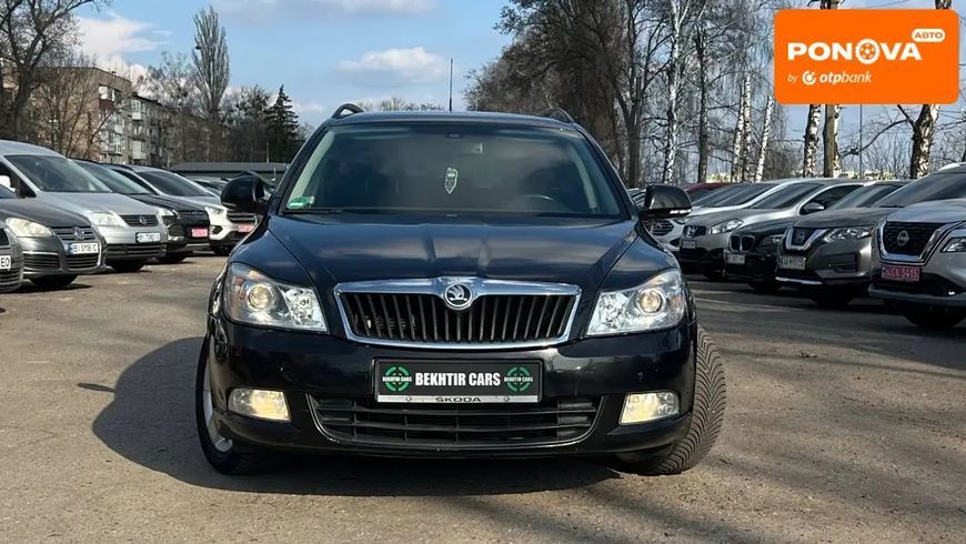 Skoda Octavia, 2010 р., Бензин, 211 тис. км, Універсал, Чорний, Полтава AT-10413562 фото