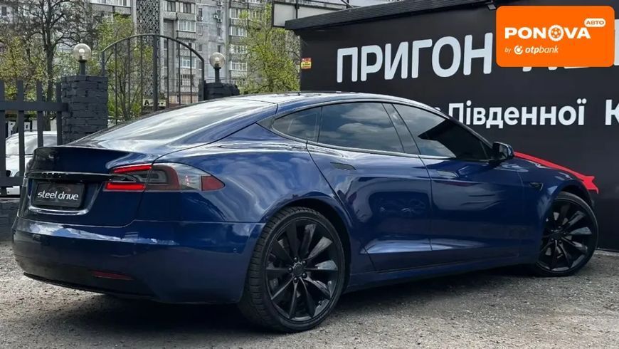 Tesla Model S, 2017 г., Електро, 194 тыс. км, Седан, Синий, Николаев AT-10415015 фото