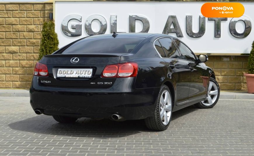 Lexus GS, 2008, Бензин, 3.46 л., 290 тис. км, Седан, Чорний, Одеса 37198 фото