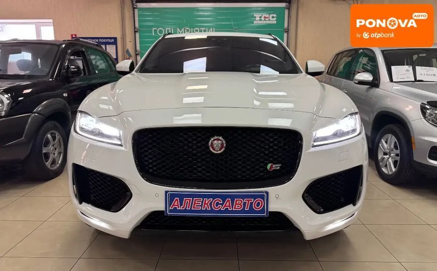 Jaguar F-Pace, 2018 р., Бензин, 84 тис. км, Позашляховик / Кросовер, Білий, Кропивницький (Кіровоград) AT-10414969 фото