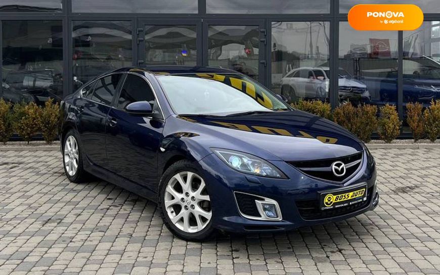 Mazda 6, 2009, Бензин, 2.49 л., 248 тис. км, Ліфтбек, Синій, Мукачево 98498 фото