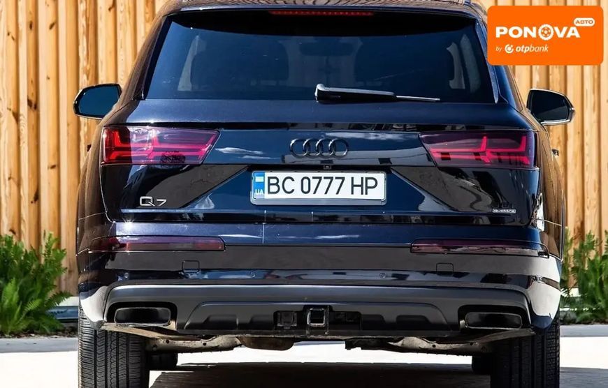 Audi Q7, 2017 р., Бензин, 198 тис. км, Позашляховик / Кросовер, Чорний, Львів AT-10418276 фото