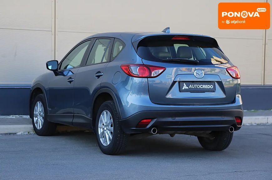 Mazda CX-5, 2015 р., Бензин, 144 тис. км, Позашляховик / Кросовер, Синій, Київ AT-10421383 фото