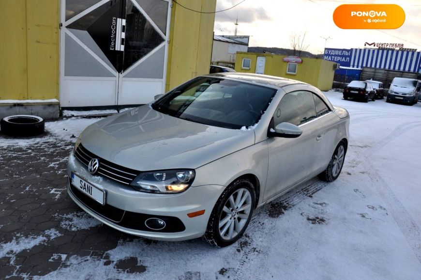 Volkswagen Eos, 2011, Бензин, 1.98 л., 93 тис. км, Кабріолет, Сірий, Львів 6785 фото