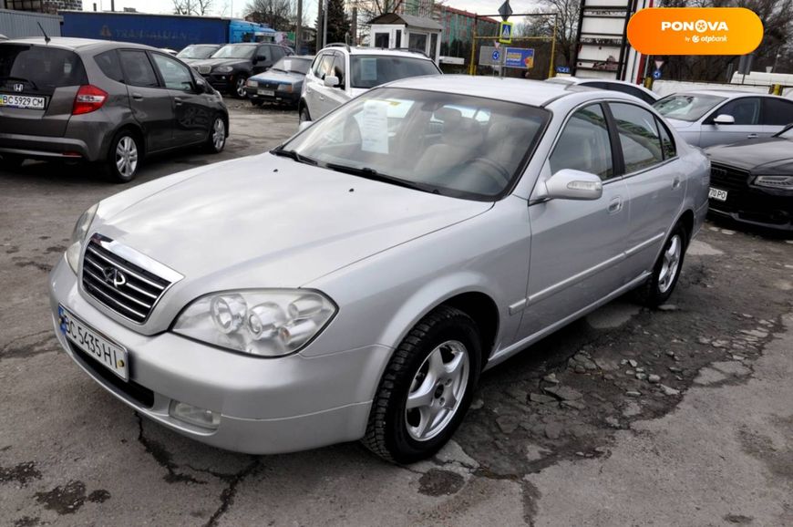 Chery Eastar, 2007, Бензин, 2 л., 130 тис. км, Седан, Сірий, Львів 6967 фото