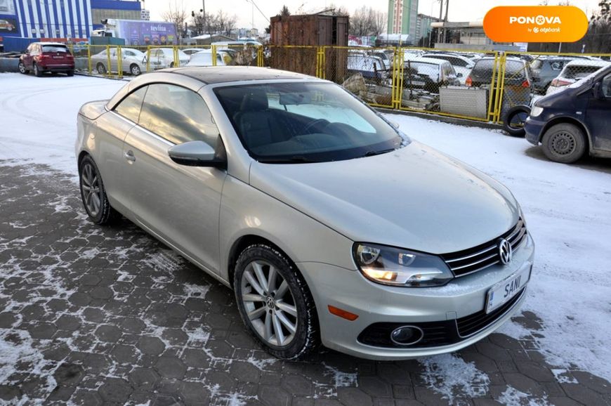 Volkswagen Eos, 2011, Бензин, 1.98 л., 93 тис. км, Кабріолет, Сірий, Львів 6785 фото