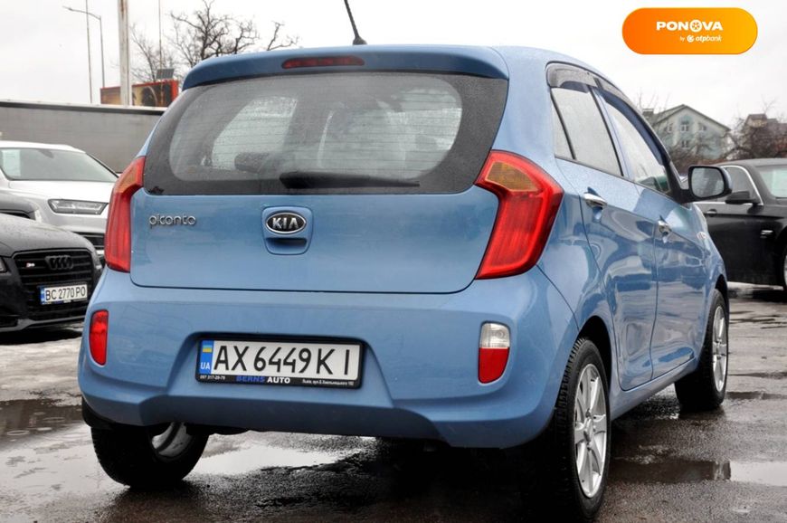 Kia Picanto, 2011, Бензин, 1.2 л., 109 тис. км, Хетчбек, Синій, Львів 12160 фото