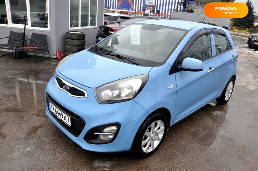 Kia Picanto, 2011, Бензин, 1.2 л., 109 тыс. км, Хетчбек, Синий, Львов 12160 фото