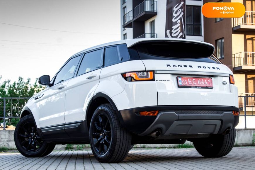 Land Rover Range Rover Evoque, 2016, Дизель, 2 л., 62 тис. км, Позашляховик / Кросовер, Білий, Львів 103547 фото