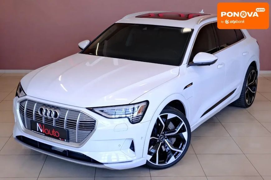 Audi e-tron, 2020 г., Електро, 46 тыс. км, Внедорожник / Кроссовер, Белый, Одесса AT-10408514 фото