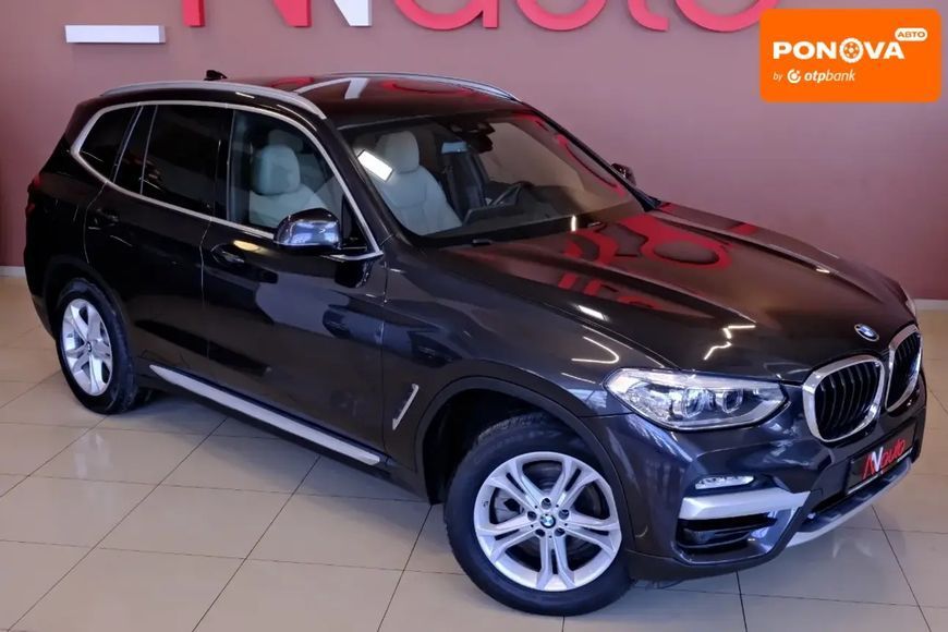 BMW X3, 2020 р., Бензин, 61 тис. км, Позашляховик / Кросовер, Сірий, Одеса AT-10409461 фото