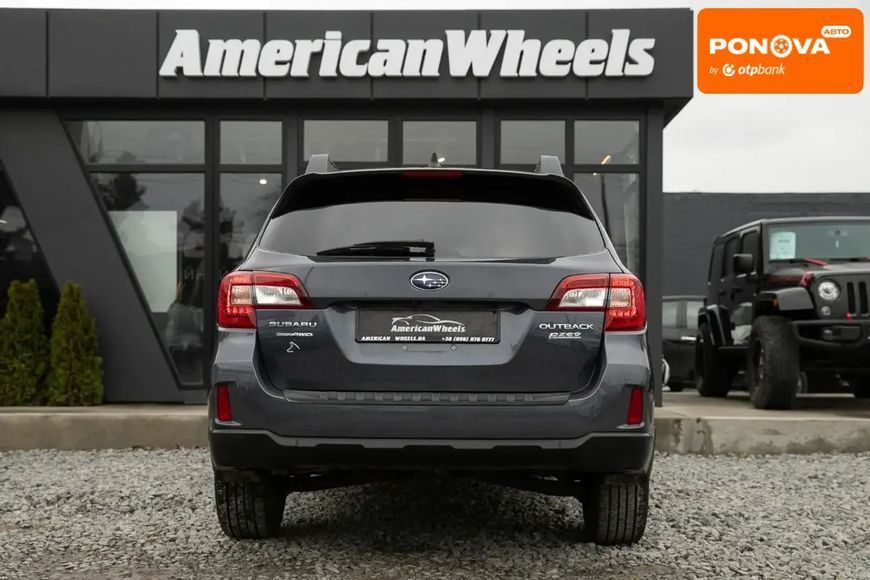 Subaru Outback, 2016 р., Бензин, 112 тис. км, Позашляховик / Кросовер, Сірий, Чернівці AT-10407284 фото