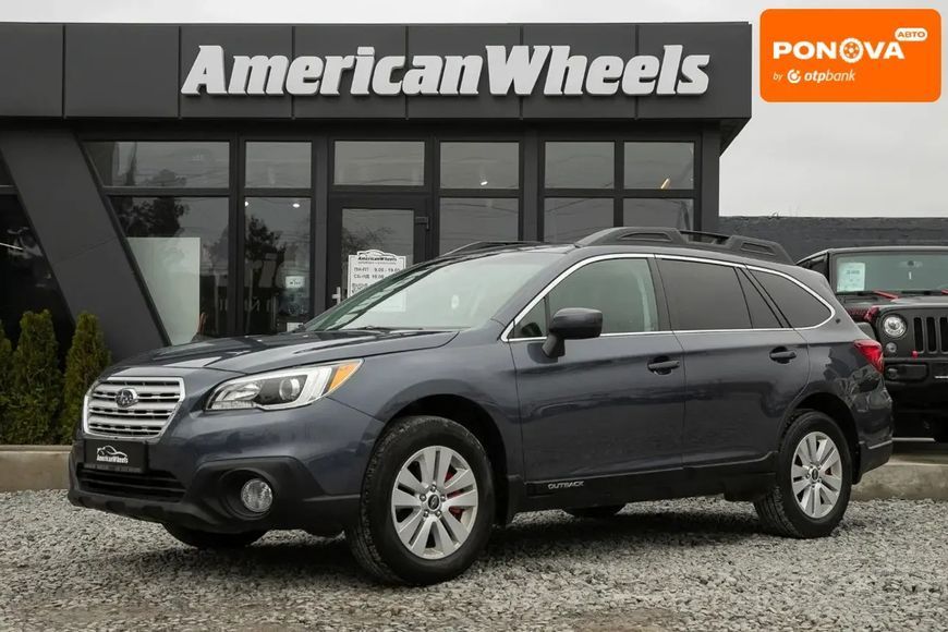 Subaru Outback, 2016 р., Бензин, 112 тис. км, Позашляховик / Кросовер, Сірий, Чернівці AT-10407284 фото