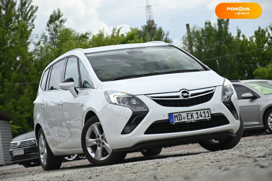 Opel Zafira Tourer, 2014, Дизель, 1.6 л., 172 тис. км, Мінівен, Білий, Бердичів 103181 фото