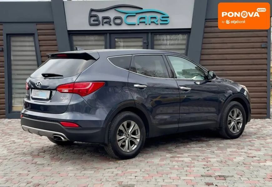 Hyundai Santa FE, 2016 р., Бензин, 110 тис. км, Позашляховик / Кросовер, Синій, Вінниця AT-10407722 фото