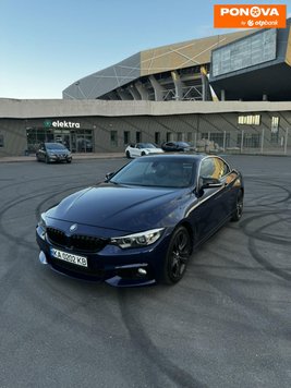 BMW 4 Series, 2017, Бензин, 2 л., 129 тис. км, Кабріолет, Синій, Київ Cars-Pr-267215 фото