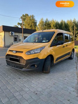 Ford Transit Connect, 2014, Газ пропан-бутан / Бензин, 2.49 л., 320 тис. км, Мінівен, Жовтий, Житомир Cars-Pr-236413 фото