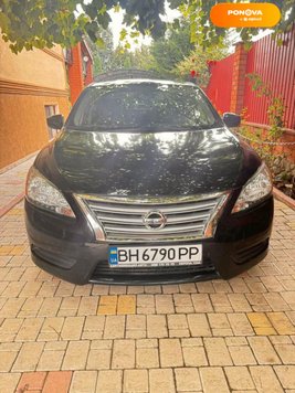 Nissan Sentra, 2015, Бензин, 1.8 л., 115 тис. км, Седан, Чорний, Одеса Cars-Pr-245863 фото