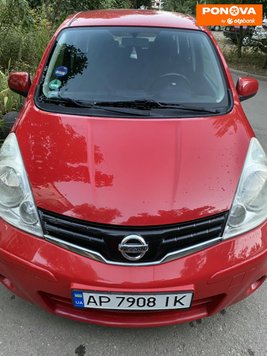 Nissan Note, 2009, Бензин, 1.39 л., 207 тис. км, Хетчбек, Червоний, Запоріжжя Cars-Pr-271126 фото