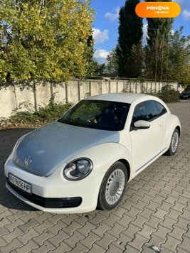 Volkswagen Beetle, 2013, Бензин, 2.48 л., 117 тис. км, Хетчбек, Білий, Ужгород Cars-Pr-250047 фото