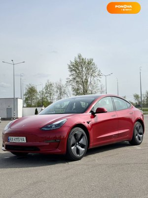 Tesla Model 3, 2023, Електро, 1 тис. км, Седан, Червоний, Київ 36403 фото