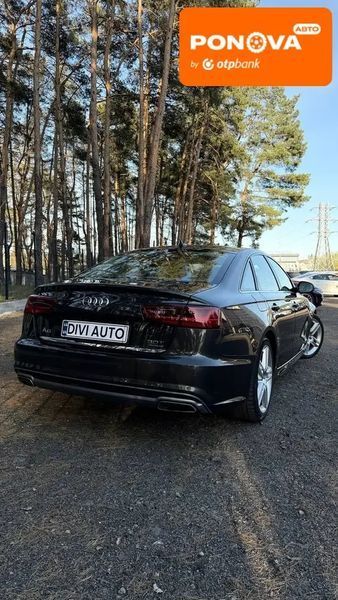 Audi A6, 2015 р., Бензин, 117 тис. км, Седан, Чорний, Київ AT-10417711 фото