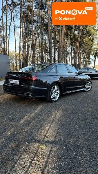 Audi A6, 2015 р., Бензин, 117 тис. км, Седан, Чорний, Київ AT-10417711 фото