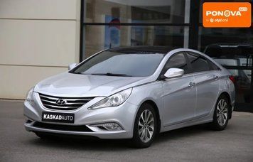Hyundai Sonata, 2013 р., Бензин, 131 тис. км, Седан, Сірий, Харків AT-10425648 фото
