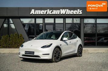 Tesla Model Y, 2022 г., Електро, 95 тыс. км, Внедорожник / Кроссовер, Белый, Черновцы AT-10412601 фото
