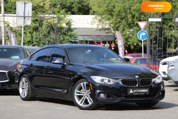 BMW 4 Series, 2015, Бензин, 2 л., 135 тис. км, Купе, Чорний, Київ 109235 фото