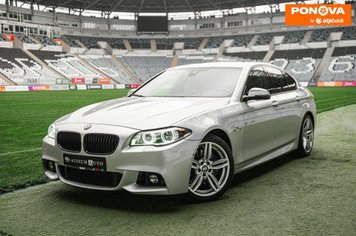 BMW 5 Series, 2016, Бензин, 4.39 л., 111 тис. км, Седан, Сірий, Одеса 280825 фото