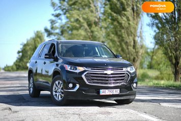 Chevrolet Traverse, 2018, Бензин, 3.56 л., 60 тис. км, Позашляховик / Кросовер, Чорний, Дніпро (Дніпропетровськ) Cars-Pr-235628 фото