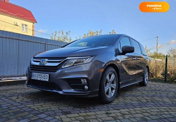 Honda Odyssey, 2019, Бензин, 3.47 л., 93 тис. км, Мінівен, Сірий, Хмельницький Cars-Pr-72355 фото