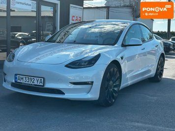 Tesla Model 3, 2023 г., Електро, 5 тыс. км, Седан, Белый, Житомир AT-10418011 фото