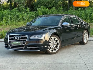 Audi S8, 2013, Бензин, 3.99 л., 147 тис. км, Седан, Чорний, Київ 115713 фото