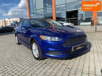 Ford Fusion, 2015 г., Бензин, 191 тыс. км, Седан, Синий, Львов AT-10400918 фото