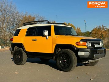 Toyota FJ Cruiser, 2007, Газ пропан-бутан / Бензин, 4 л., 280 тис. км, Позашляховик / Кросовер, Жовтий, Київ 255937 фото