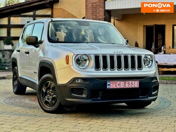 Jeep Renegade, 2016, Бензин, 1.4 л., 78 тис. км, Позашляховик / Кросовер, Сірий, Львів Cars-Pr-274834 фото