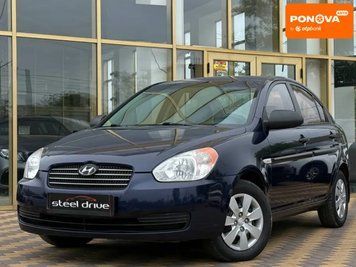 Hyundai Accent, 2009 р., Бензин, 97 тис. км, Седан, Синій, Миколаїв AT-10418981 фото