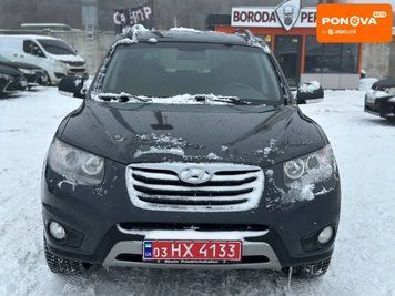 Hyundai Santa FE, 2012 р., Дизель, 173 тис. км, Позашляховик / Кросовер, Чорний, Вінниця AT-10409142 фото