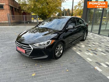 Hyundai Elantra, 2017, Бензин, 2 л., 166 тис. км, Седан, Чорний, Полтава Cars-Pr-277091 фото