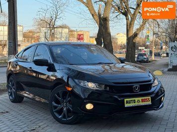 Honda Civic, 2020 г., Бензин, 83 тыс. км, Седан, Чорный, Николаев AT-10415871 фото