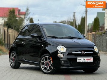 Fiat 500, 2015, Бензин, 1.4 л., 96 тис. км, Хетчбек, Чорний, Хмельницький 256873 фото