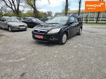 Ford Focus, 2009 р., Бензин, 249 тис. км, Універсал, Чорний, Кам'янське (Дніпродзержинськ) AT-10416653 фото