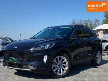 Ford Escape, 2021 р., Бензин, 64 тис. км, Позашляховик / Кросовер, Чорний, Київ AT-10416920 фото
