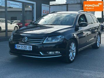 Volkswagen Passat, 2013 г., Дизель, 198 тыс. км, Универсал, Чорный, Житомир AT-10417969 фото