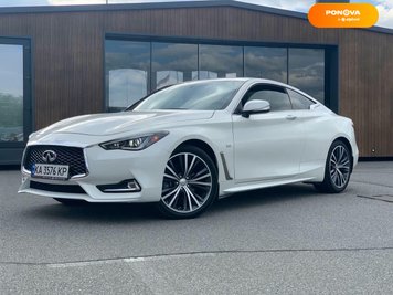 Infiniti Q60, 2016, Бензин, 3 л., 10 тис. км, Купе, Білий, Київ Cars-Pr-229253 фото