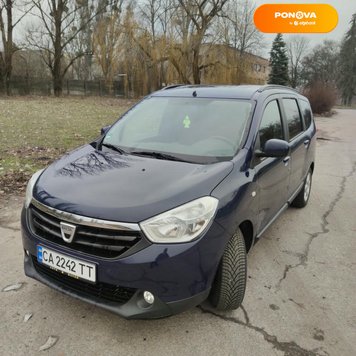 Dacia Lodgy, 2012, Дизель, 1.46 л., 188 тис. км, Мінівен, Синій, Черкаси Cars-Pr-243304 фото