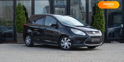 Ford Grand C-Max, 2010, Бензин, 1.6 л., 352 тыс. км, Минивен, Чорный, Киев 49343 фото