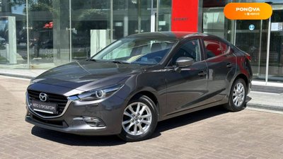 Mazda 3, 2018, Бензин, 1.5 л., 90 тис. км, Седан, Сірий, Київ 44072 фото